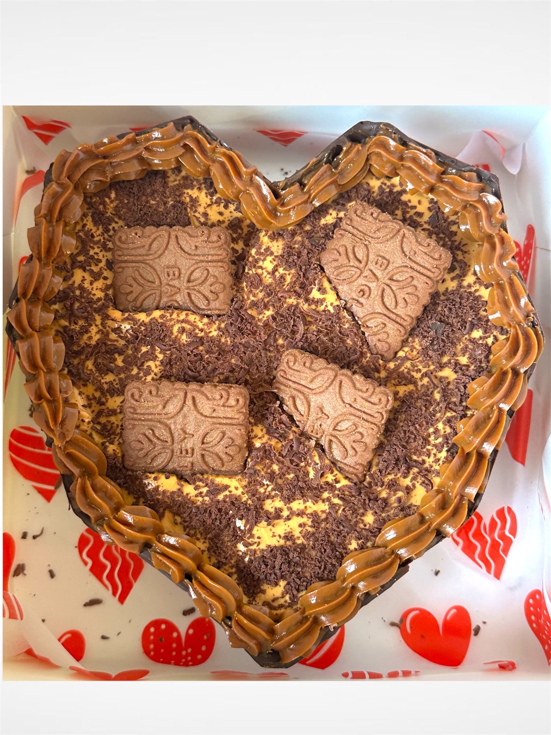 Chocotorta en Corazón de Chocolate