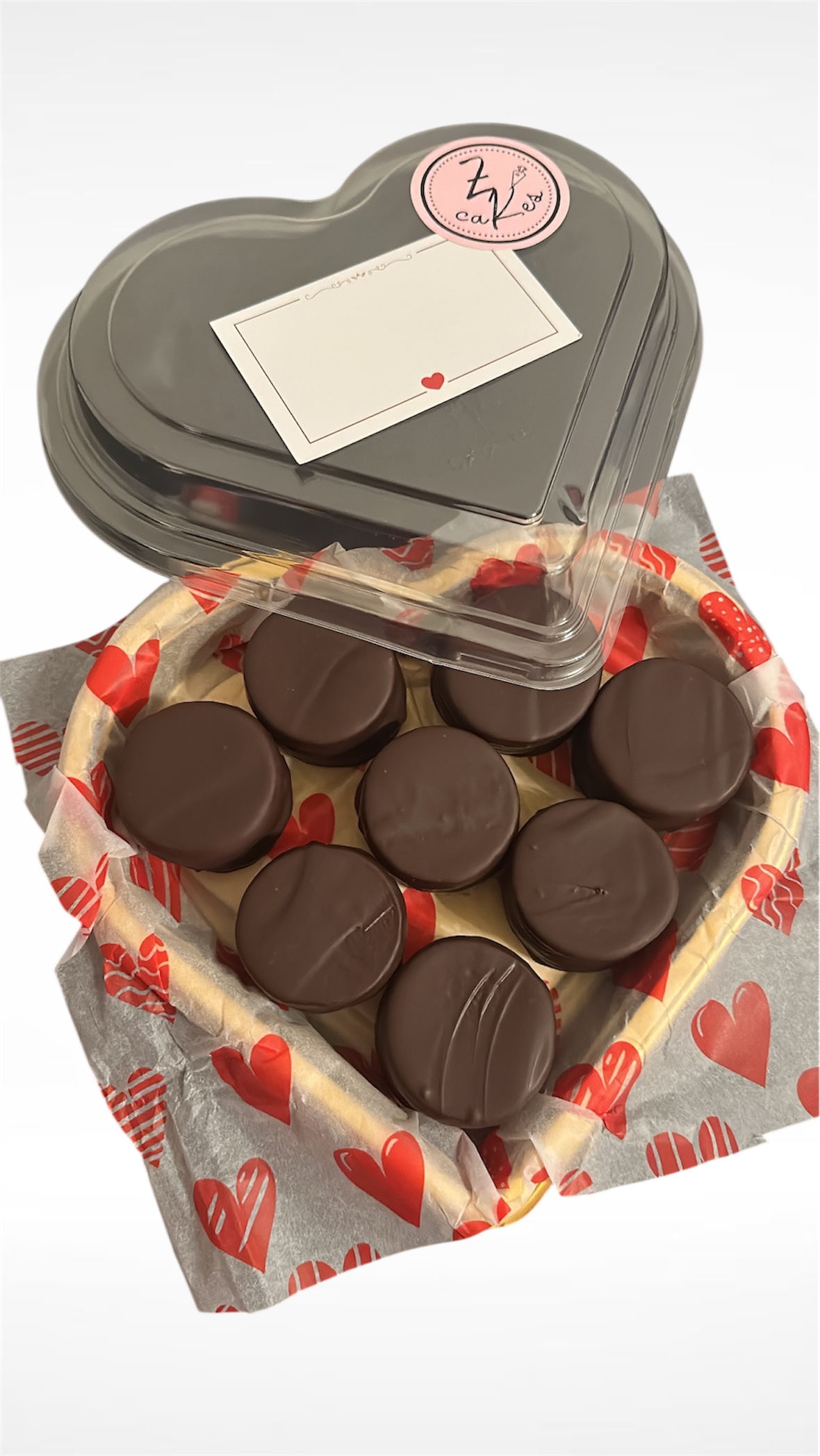 Minis marplatenses en caja corazón